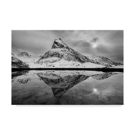 Michael Blanchette Photography 'Finnbyen Mountain ' Canvas Art,12x19